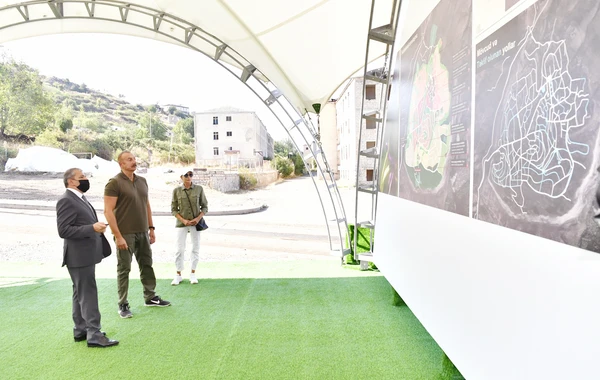 Şuşada yeni yaşayış massivi salınır