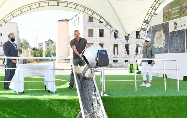 Şuşada yeni yaşayış massivi salınır
