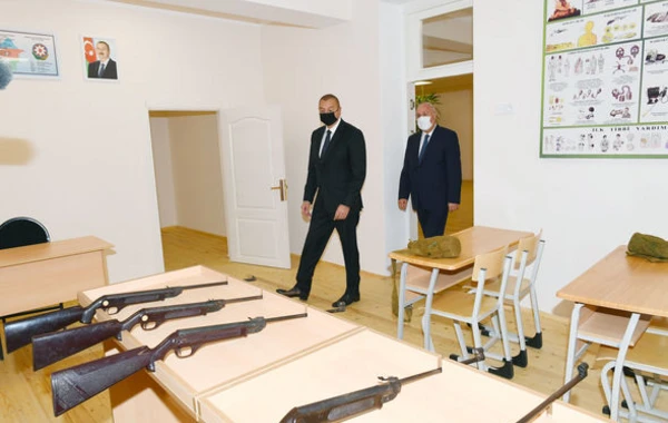 Sumqayıtda 20 nömrəli tam orta məktəb istifadəyə verilib - YENİLƏNİB - FOTO