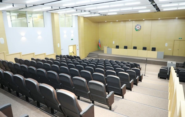 Prezident İlham Əliyev Sumqayıt Məhkəmə Kompleksinin açılışını edib - YENİLƏNİB - FOTO