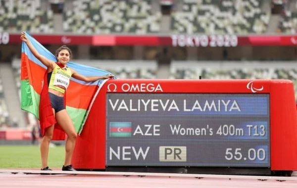 Ламия Велиева завоевала золотую медаль, побив паралимпийский рекорд - ФОТО/ВИДЕО