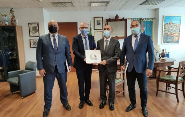 “İçərişəhər” İdarəsinin aparat rəhbəri İtaliyaya səfər edib - FOTO