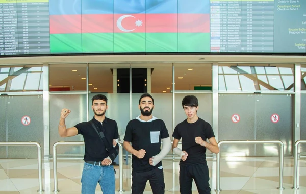 Türkiyəyə göndərilən daha 11 qazimiz sağalaraq Vətənə geri dönüb - FOTO