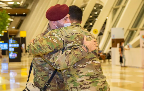 Türkiyəyə göndərilən daha 11 qazimiz sağalaraq Vətənə geri dönüb - FOTO