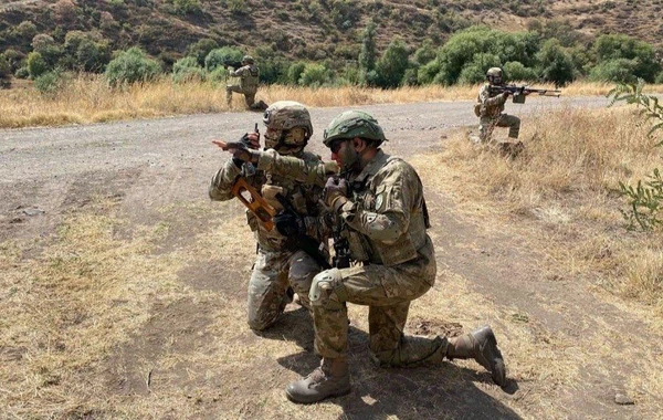 Türkiyə Müdafiə Nazirliyi Laçındakı birgə təlimlərlə bağlı məlumat yayıb - FOTO