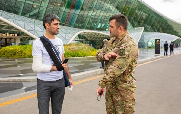 Daha beş qazimiz Türkiyəyə müalicəyə göndərildi - FOTO