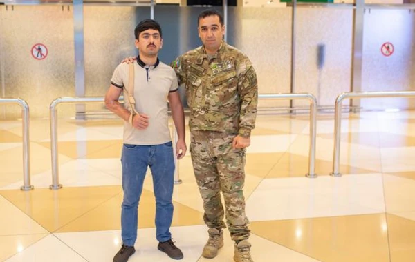Daha beş qazimiz Türkiyəyə müalicəyə göndərildi - FOTO