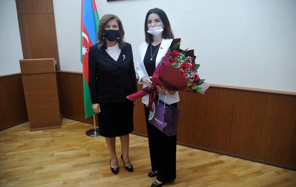 Bu dövlət qurumunda şəhidlərin həyat yoldaşları ilə görüş keçirildi - FOTO
