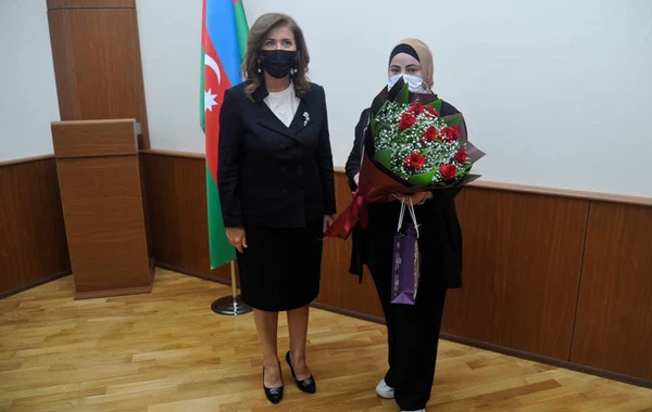 Bu dövlət qurumunda şəhidlərin həyat yoldaşları ilə görüş keçirildi - FOTO