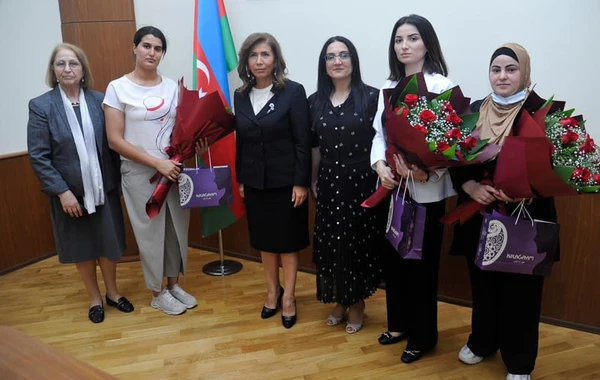 Bu dövlət qurumunda şəhidlərin həyat yoldaşları ilə görüş keçirildi - FOTO