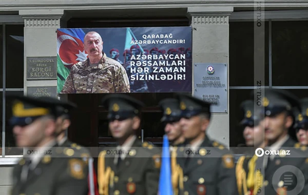 Bakının mərkəzində ikinci marşrut üzrə yürüş keçirilib - FOTO