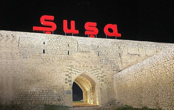 Mədəniyyət xadimləri Şuşada - FOTO