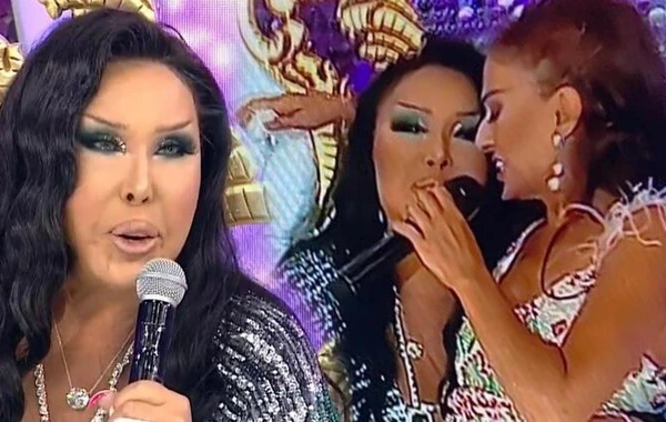 Bülent Ersoy canlı yayıma içkili çıxdı - FOTO/VİDEO