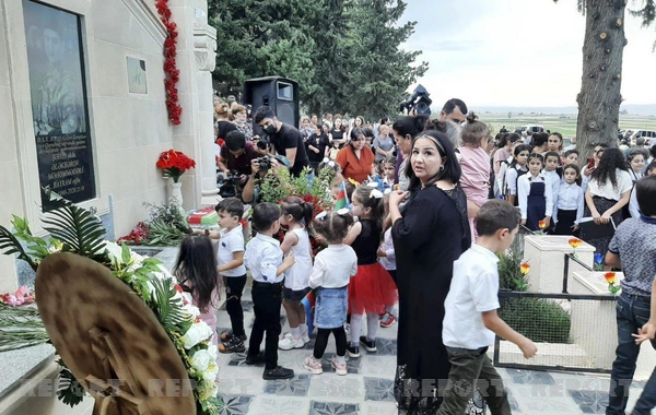 Ağstafada şəhid olmuş xüsusi təyinatlının xatirəsi əbədiləşdirildi - FOTO