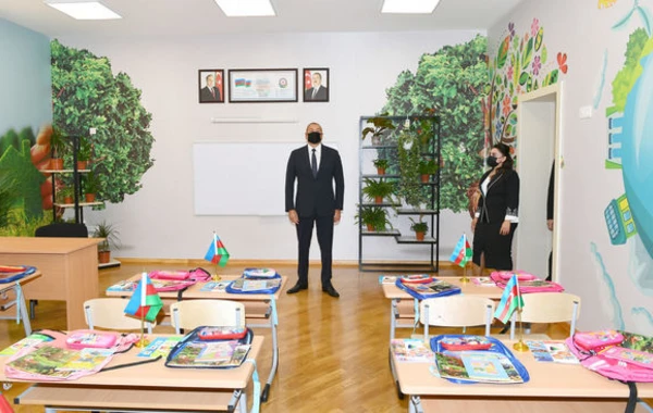 307 saylı tam orta məktəb əsaslı təmir və yenidənqurmadan sonra istifadəyə verildi - FOTO/VİDEO