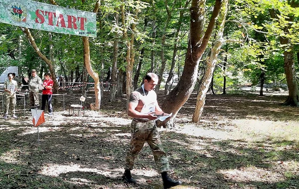 Azərbaycan Ordusunda səmti müəyyənetmə yarışları keçirilir - FOTO