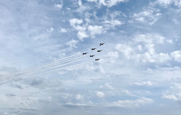 Hərbi təyyarəçilərimizin “Texnofest” festivalında ilk UÇUŞLARI- FOTO/VİDEO