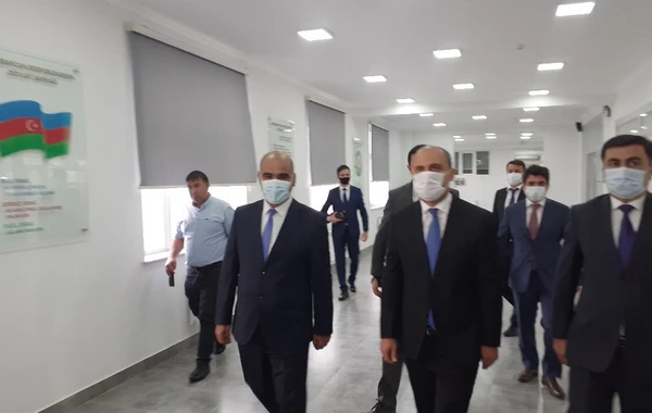 Təhsil naziri Gəncə və Samuxda məktəb açılışlarına qatıldı - FOTO