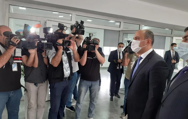 Təhsil naziri Gəncə və Samuxda məktəb açılışlarına qatıldı - FOTO