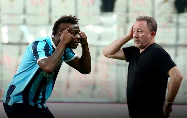 Balotelli Sərgən Yalçına elə bir söz dedi ki... - FOTO/VİDEO