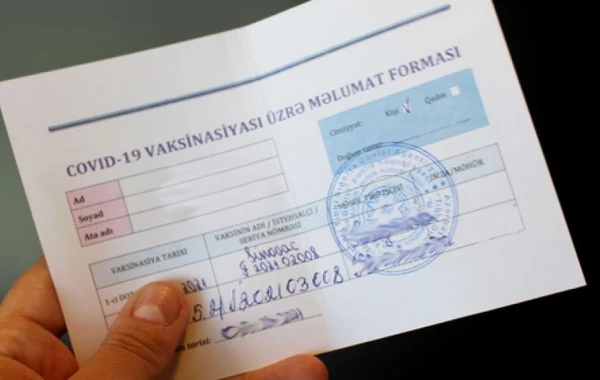 Saxta COVID pasportu satanlarla bağlı cinayət işi başlandı