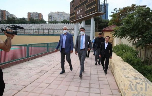 Yeni təyin olunmuş nazir daha bir federasiyanı ziyarət etdi - FOTO