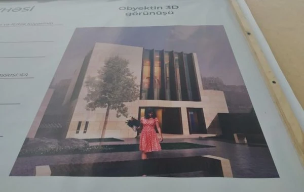 Bakıda yəhudi məktəbi üçün yeni bina tikilir - FOTO