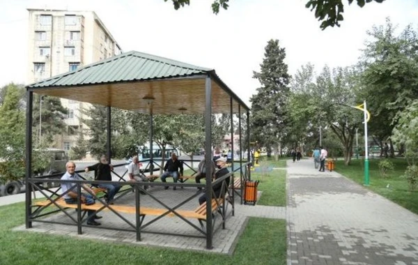 Xətaidə şəhidlərin adını daşıyan parkın və xatirə lövhəsinin açılışı olub - FOTO