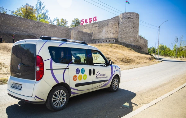"Azercell" Mobil Müştəri Xidmətləri Şuşada! - FOTO