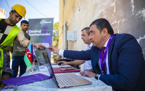 "Azercell" Mobil Müştəri Xidmətləri Şuşada! - FOTO