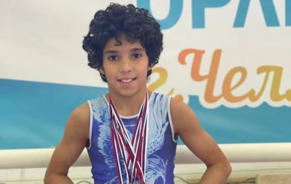 Azərbaycanlı idman gimnastı Rusiyada altı medal qazandı - VİDEO