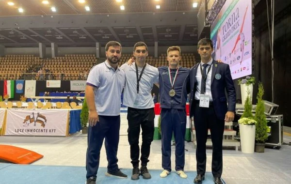 Gimnastımız Macarıstanda keçirilən Qran Pridə qızıl medal qazanıb - FOTO