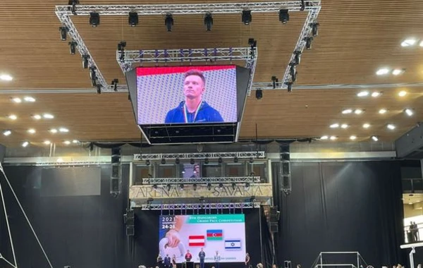 Gimnastımız Macarıstanda keçirilən Qran Pridə qızıl medal qazanıb - FOTO