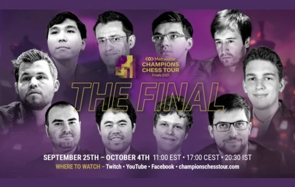 “Champions Chess Tour”: Şəhriyar Məmmədyarov Maqnus Karlsenlə qarşılaşacaq
