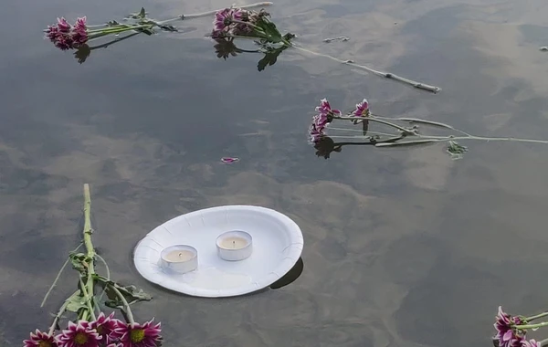 Finlandiyada Anım Günü ilə bağlı aksiya keçirildi - FOTO