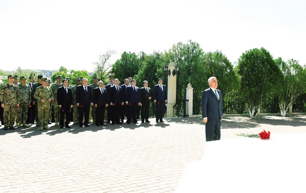 Naxçıvanda Vətən müharibəsi şəhidlərinin xatirəsi yad edilib - FOTO
