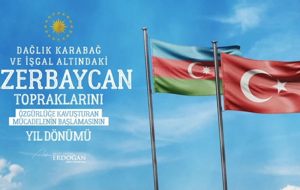 Ərdoğandan Anım Günü paylaşımı - FOTO