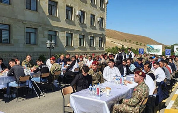 Xüsüsi Təyinatlı Qüvvələrin komandanı veteranlarla görüşdü – FOTO/VİDEO