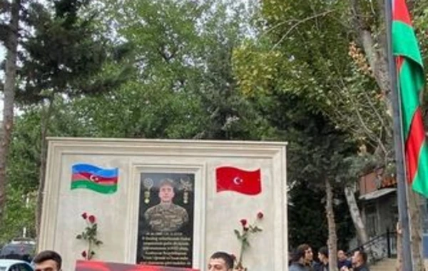 Vətənə canını qurban verənlər: Murad Məmmədovun xatirəsi əbədiləşdirildi - FOTO