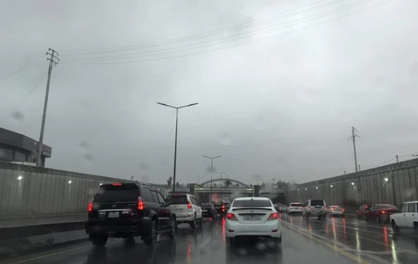 Sumqayıt-Bakı yolunda hərəkət iflic olub - FOTO