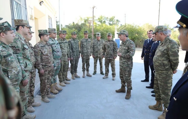 Baş prokuror Ermənistanla sərhədə gedib - FOTO
