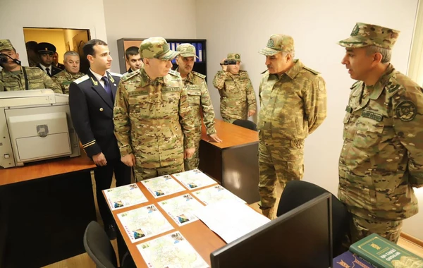 Baş prokuror Ermənistanla sərhədə gedib - FOTO