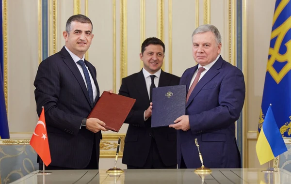 Ukrayna və Türkiyə arasında PUA-lar ilə bağlı protokol imzalandı - FOTO