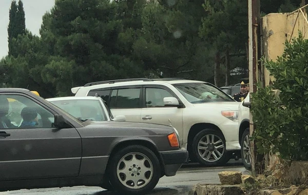 Bakıda polis əməkdaşının arvadını güllələyib öldürdüyü yerdən GÖRÜNTÜLƏR - FOTO