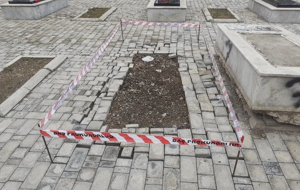 Naməlum şəhid qəbirləri ekshumasiya edilib - FOTO