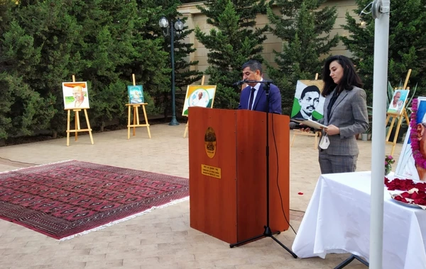 Bakıda Mahatma Qandinin doğum gününün 152-ci ildönümü qeyd edilib - FOTO