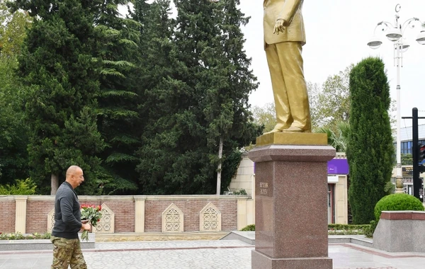 Президент Ильхам Алиев посетил Тертерский и Бардинский районы - ВИДЕО