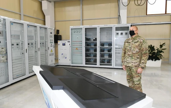 Президент принял участие в открытии гидроэлектростанций "Суговушан-1" и "Суговушан-2" - ФОТО