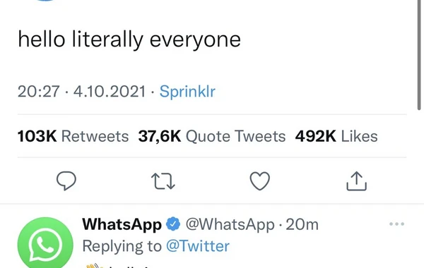 "Twitter" hər kəsi salamlayır - FOTO