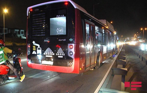 BakuBus сбил насмерть пешехода - ФОТО